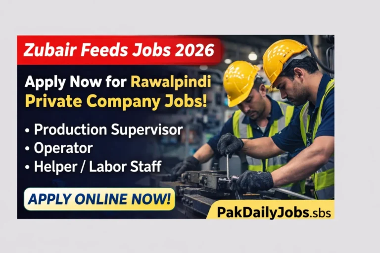 Zubair Feeds Jobs 2026 in Rawalpindi